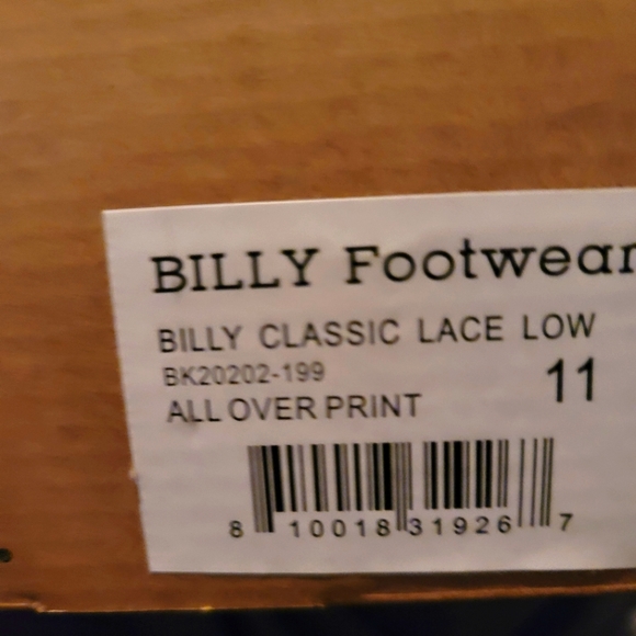 NEW BILLY footwear kids classic Lace low Arthur size 11 new in box shoes Uni… - Picture 3 of 3